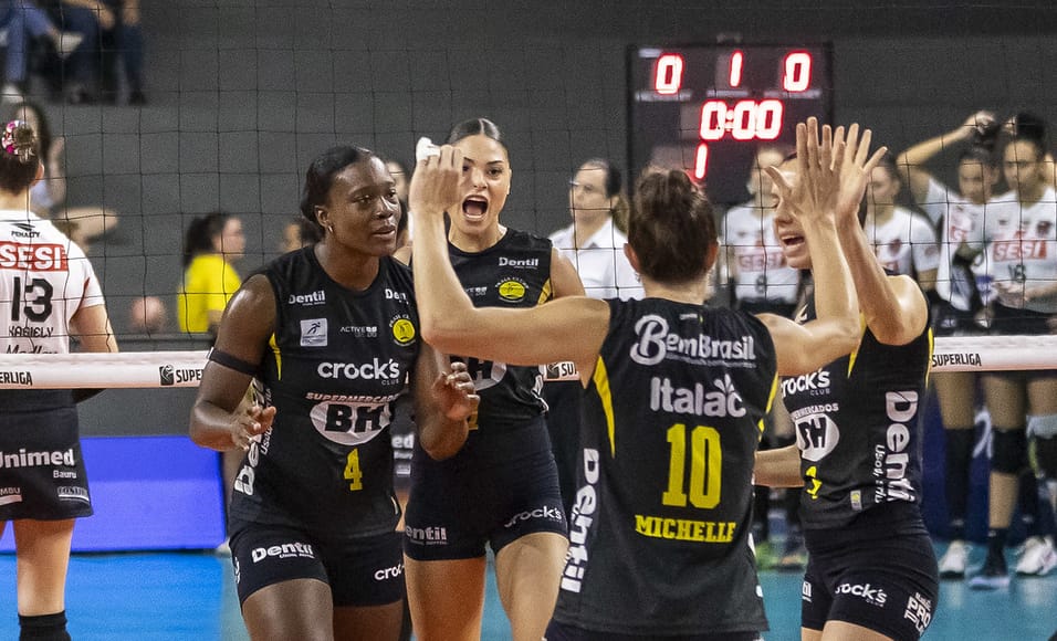 Confrontos das semifinais da Superliga feminina são definidos e começam na segunda-feira; confira