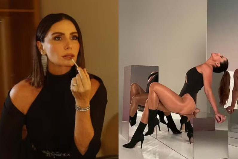 Giovanna Antonelli arranca elogios com fotos de body cavado: ‘Oitava maravilha’