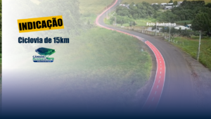 Vereadores indicam e realizam estudo técnico para posterior implantação de ciclovia de 15km em Vera