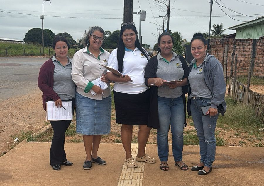 Secretaria de Saúde de Vera intensifica cadastramento de famílias com visitas domiciliares em horário estendido