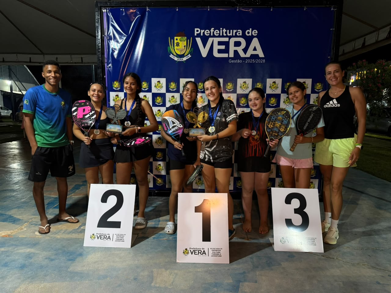2ª Etapa do Municipal de Beach Tennis reúne 32 duplas e destaca evolução dos atletas de Vera