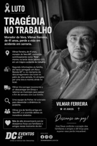 Trabalhador morre após ser atingido por tora de madeira durante acidente em serraria