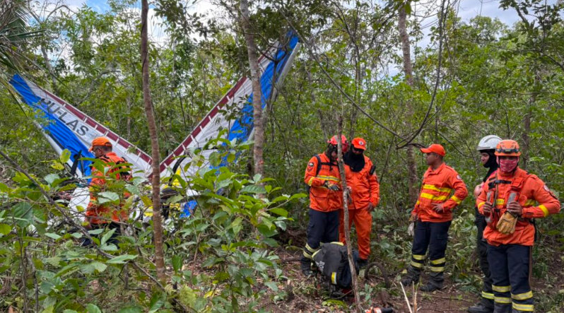 Corpo de piloto de ultraleve que caiu em Mato Grosso é encontrado