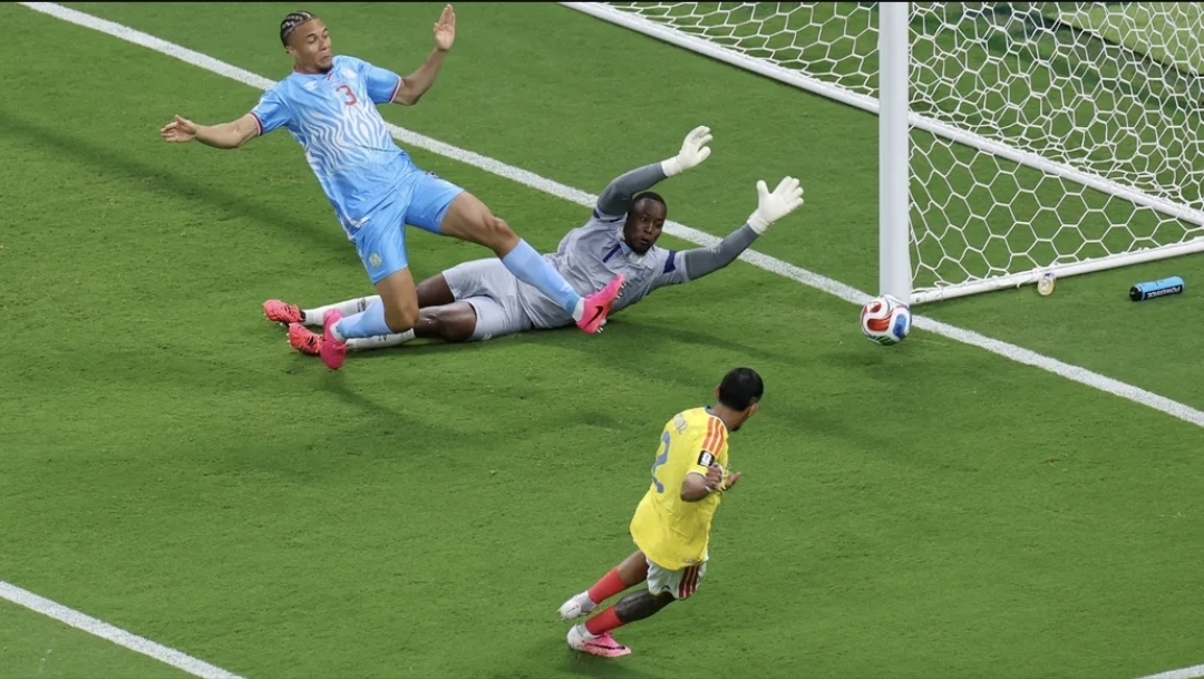 Colômbia vence a RD Congo e se classifica para a segunda fase da Copa do Mundo