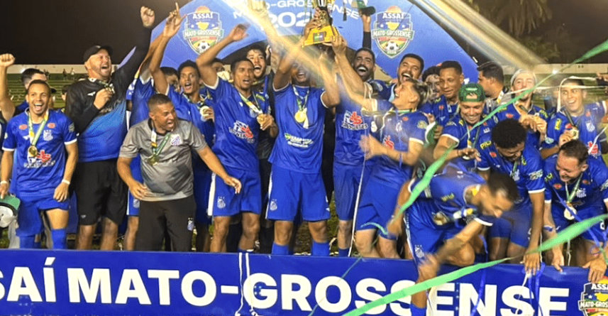 Sinop vence Cacerense e é campeão da segunda divisão do Mato-grossense e vai para Série A