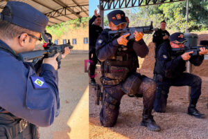Policiais Militares de Vera recebem treinamento com moderno Fuzil Israelense ARAD .300 BLACKOUT
