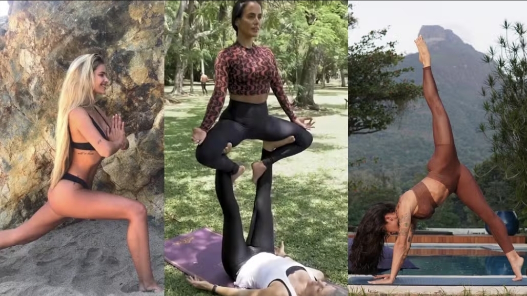 No dia Internacional do Yoga; Aline Campos, Bianca Andrade, Mari e mais: veja ex-BBBs que praticam