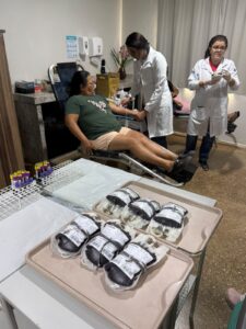 Campanha de doação de sangue mobiliza voluntários em Vera e segue até quinta-feira