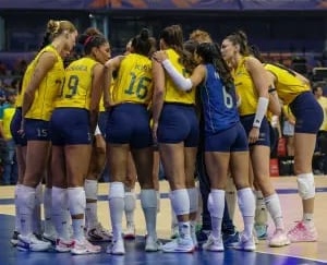 Com reservas e já classificado, Brasil é atropelado pela Tailândia na Liga das Nações feminina de vôlei