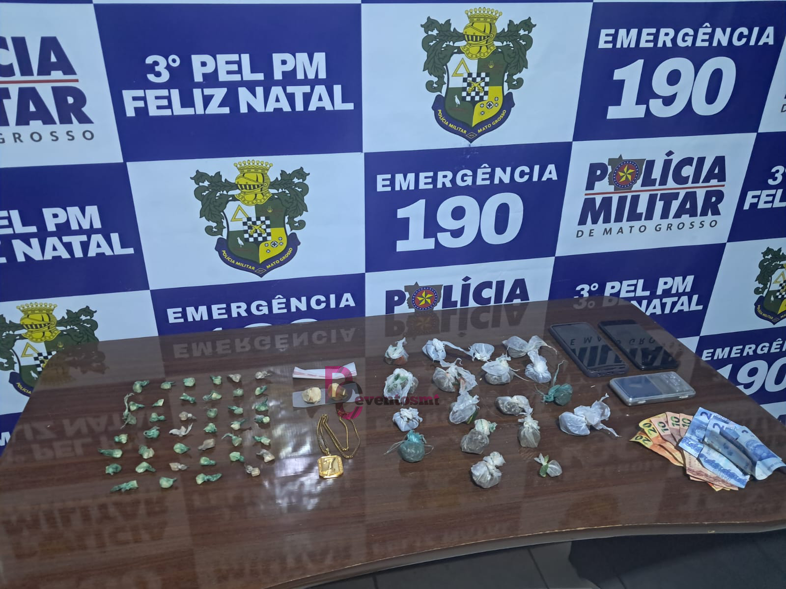 Dois adolescentes são apreendidos por ato infracional análogo ao tráfico de drogas em Feliz Natal