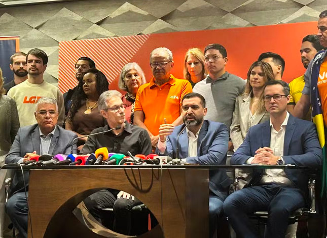 Sem vice, Novo confirma Zema à Presidência da República