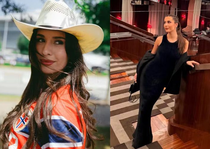 Ex-jogadora, mulher de Haaland investe na carreira de modelo e diz viver um sonho: ‘Quero que me conheçam’