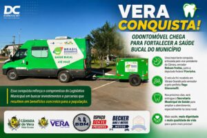 Vídeo: Odontomóvel chega a Vera e vai reforçar atendimento odontológico, principalmente na zona rural