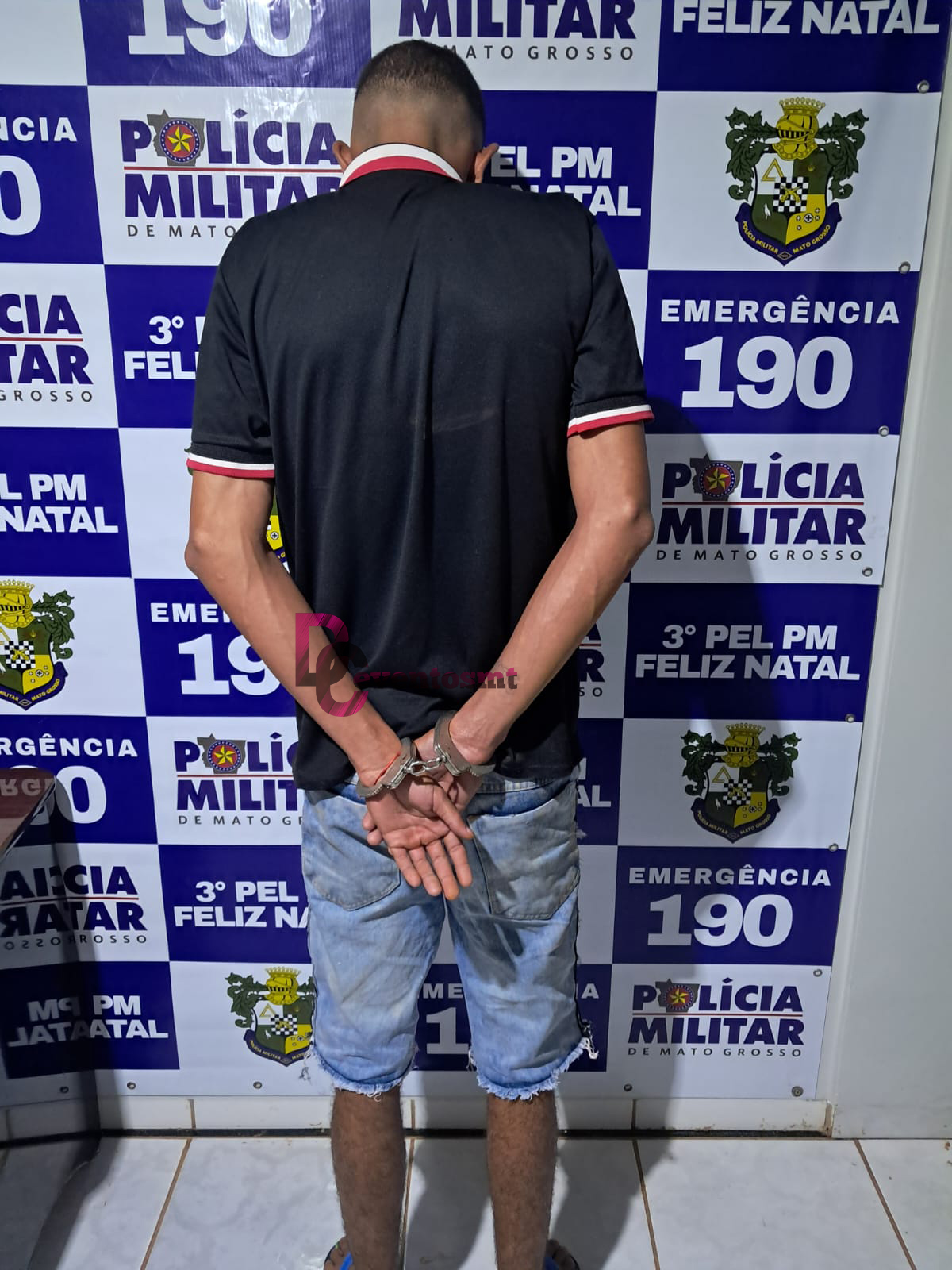 Jovem com mandado de busca e apreensão por ato infracional de homicídio é detido em Feliz Natal; Vídeo