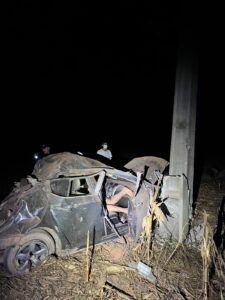 Acidente na MT-140 deixa dois feridos entre Vera e Santa Carmem; uma vítima é transferida para o Hospital Regional de Sinop