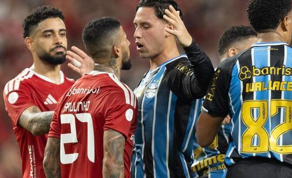 Inter e Grêmio não saem do zero no jogo de ida das quartas da Copa do Brasil