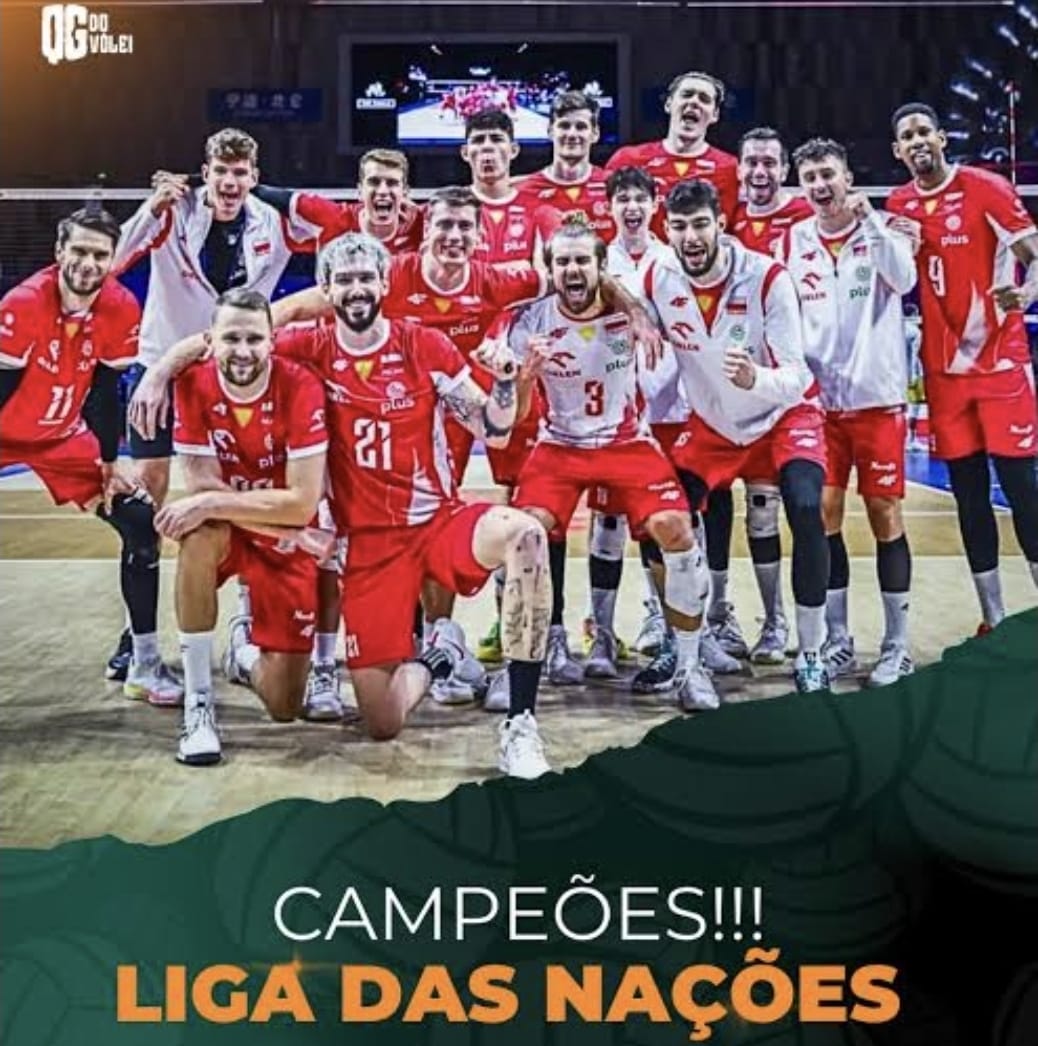 Polônia vence Estados Unidos e chega ao tri na Liga das Nações masculina