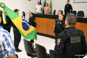 PM de Vera tem troca de comando em cerimônia oficial; 2º Tenente Eduardo Monforte assume o 1º Pelotão