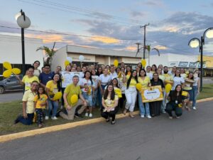 Secretaria de Saúde de Vera inicia série de atividades do “Setembro Amarelo” com mobilização nas ruas