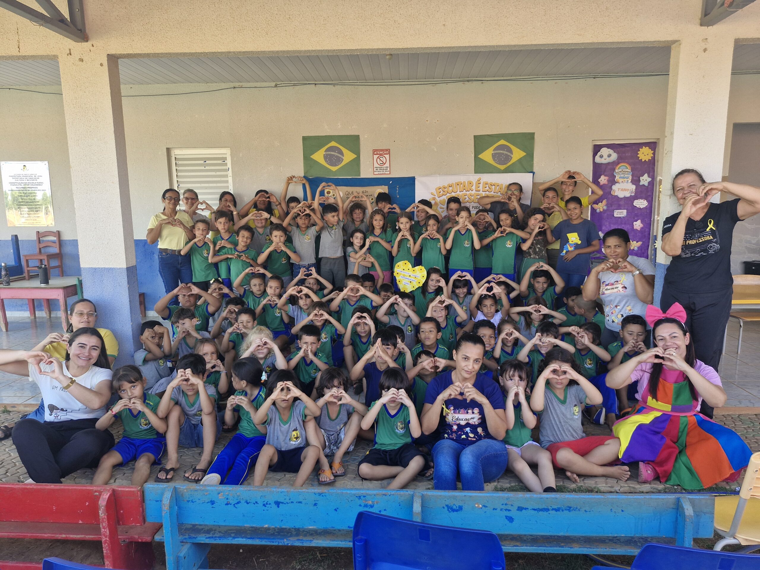 Educação de Vera reforça valorização da vida com ações do Setembro Amarelo nas escolas