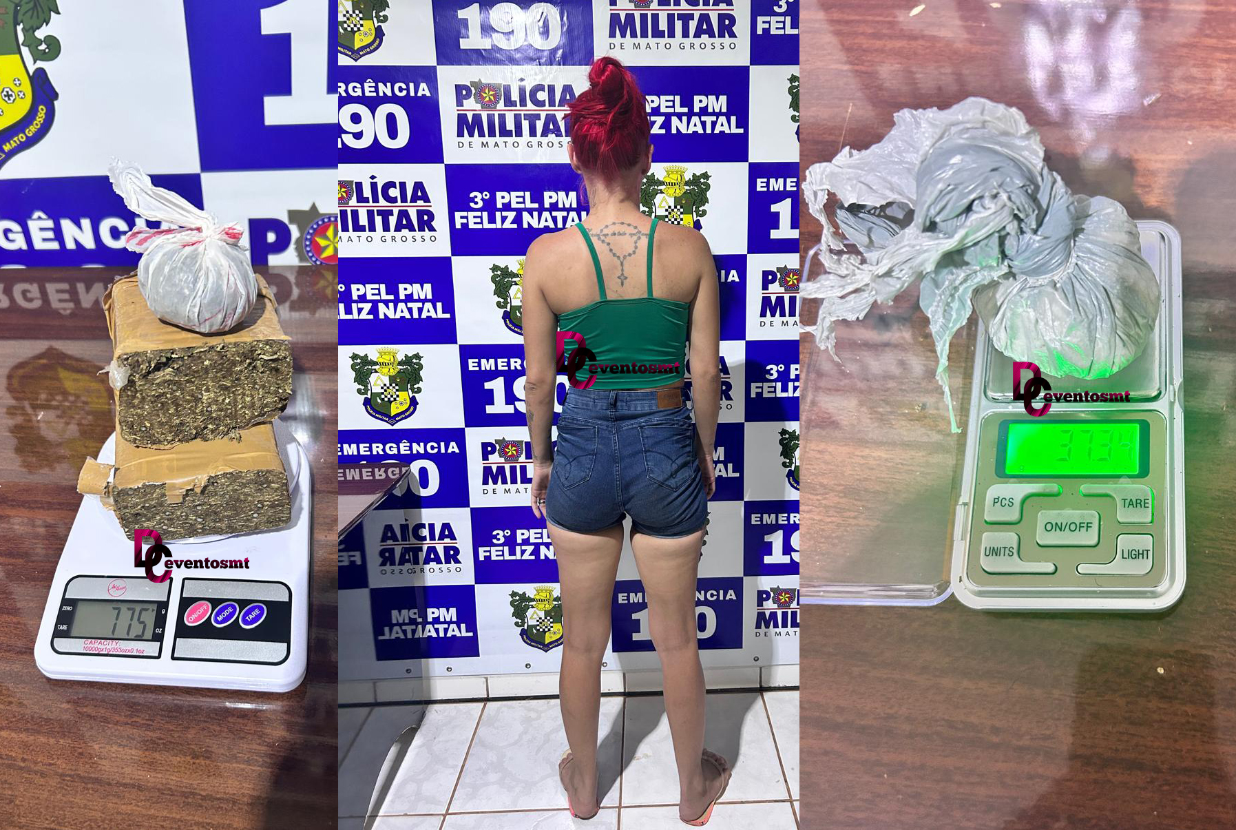 Vídeo: Duas crianças são acolhidas após denúncia de abandono em pensão de Feliz Natal; PM encontra drogas no quarto