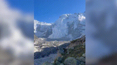 Vídeo mostra momento em que avalanche despenca de montanha e mata 11 alpinistas na Rússia