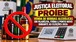 Justiça Eleitoral proíbe venda e consumo de bebidas alcoólicas durante votação em Vera, Feliz Natal e Santa Carmem